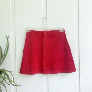 90s Chunk Cord Red Compagnie Internationale Express